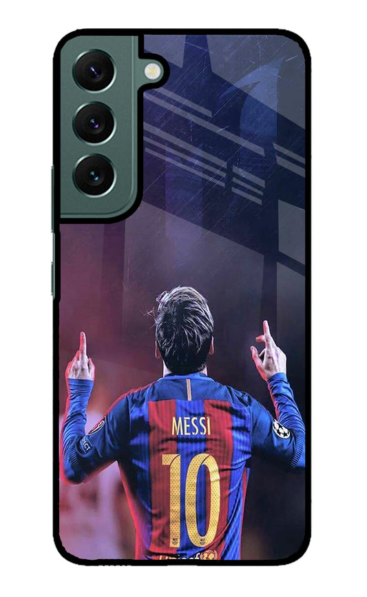 Messi Samsung S22 Plus Glass Case