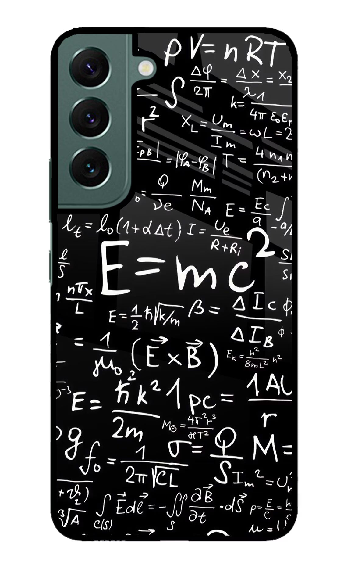 Physics Formula Samsung S22 Plus Glass Case