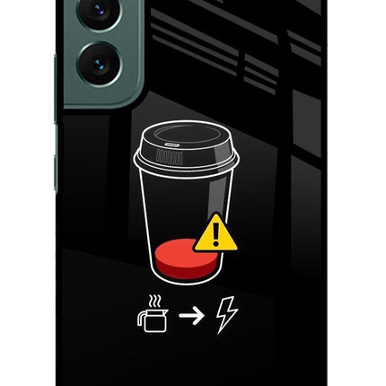 Coffee Samsung S22 Plus Glass Case