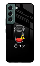 Coffee Samsung S22 Plus Glass Case