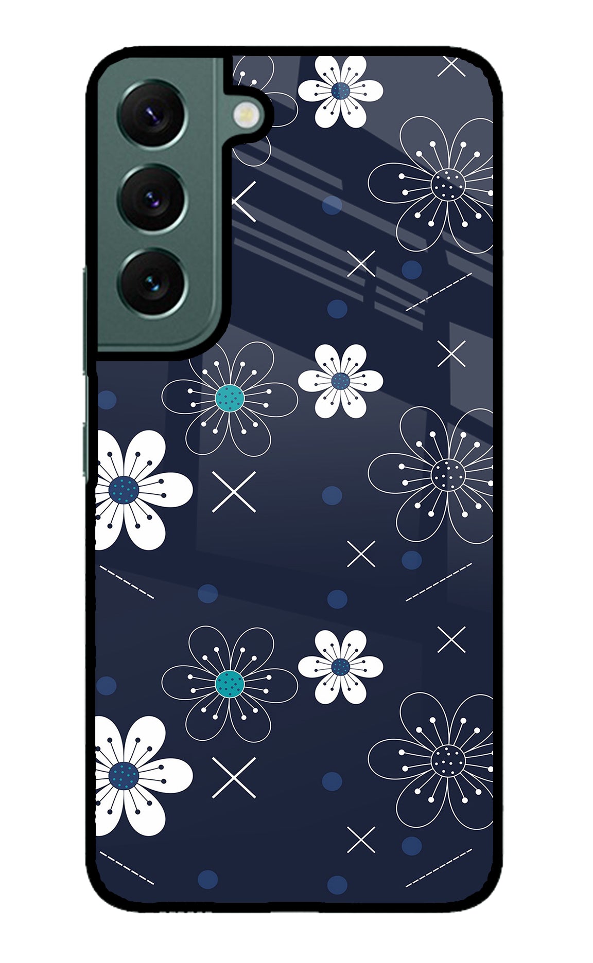 Flowers Samsung S22 Plus Back Cover