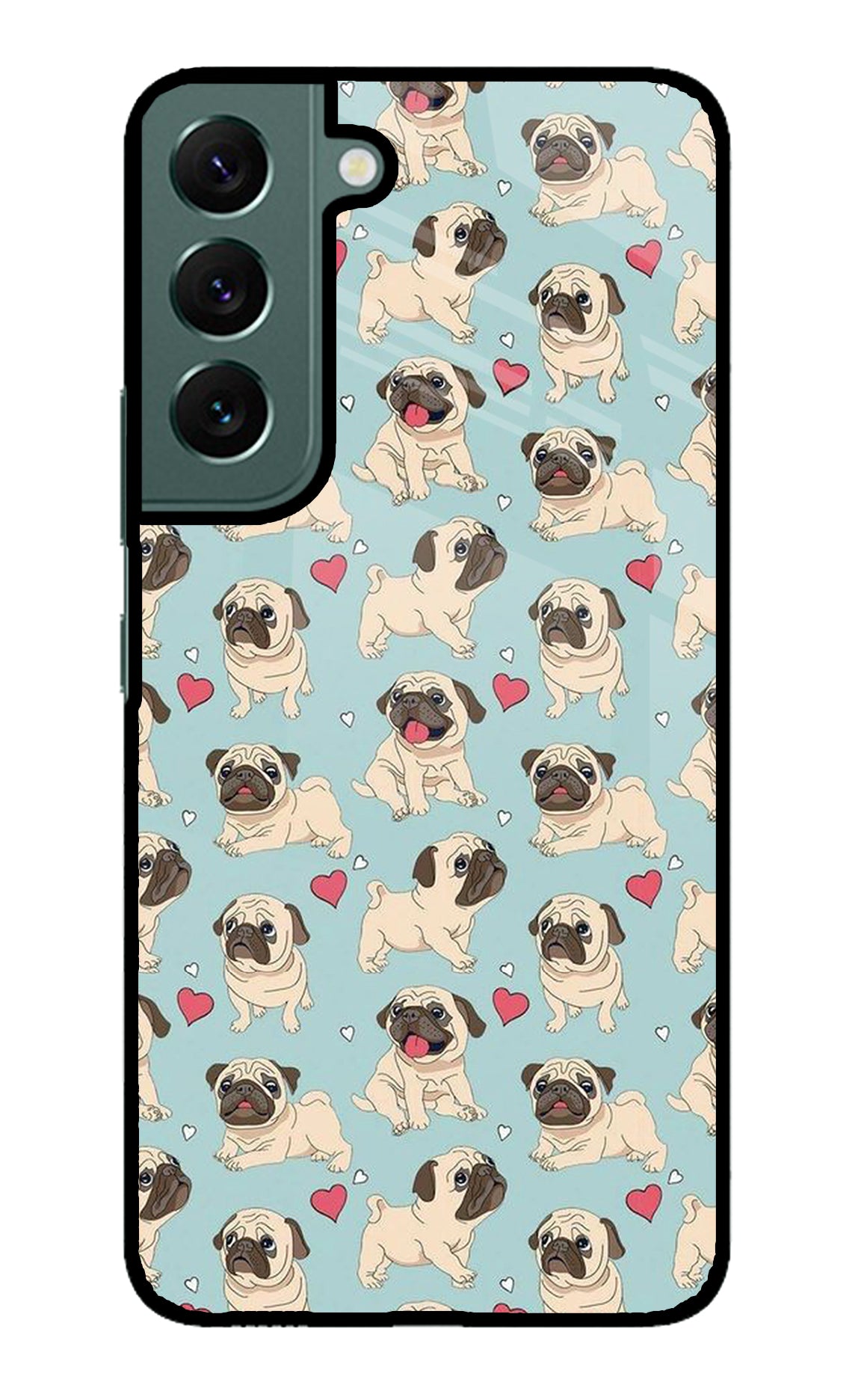 Pug Dog Samsung S22 Plus Back Cover