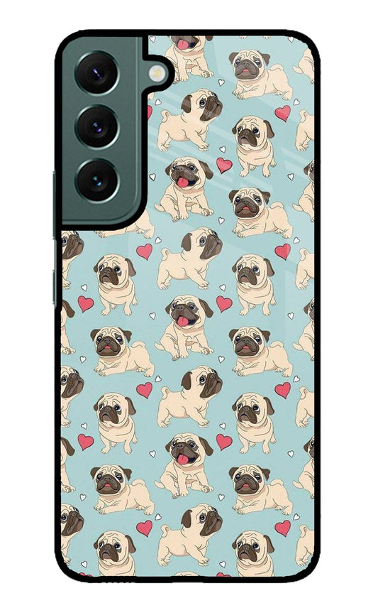 Pug Dog Samsung S22 Plus Glass Case