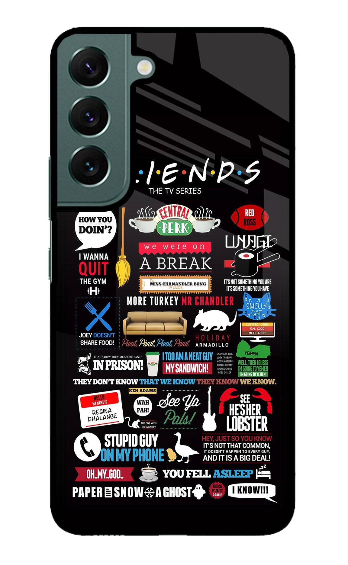 FRIENDS Samsung S22 Plus Back Cover