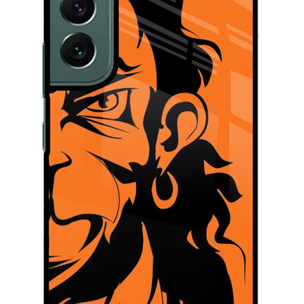 Hanuman Samsung S22 Plus Glass Case Back Cover by Casekaro