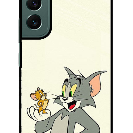 Tom & Jerry Samsung S22 Plus Glass Case