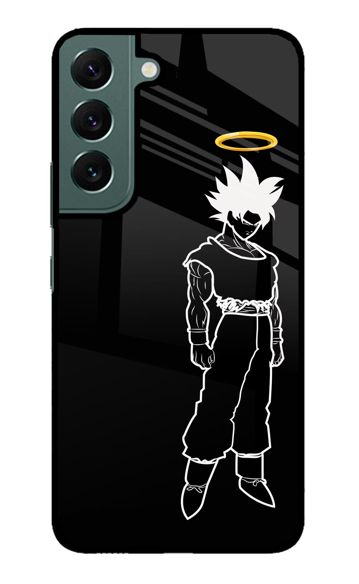 DBS Character Samsung S22 Plus Glass Case Back Cover by Casekaro