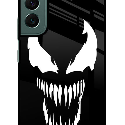 Venom Samsung S22 Plus Glass Case Back Cover by Casekaro