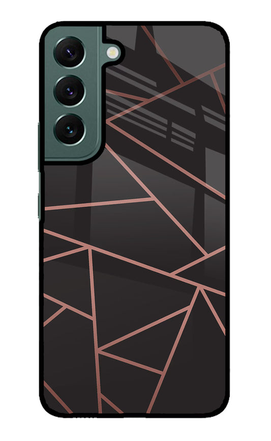 Geometric Pattern Samsung S22 Plus Glass Case