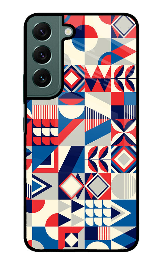 Colorful Pattern Samsung S22 Plus Glass Case