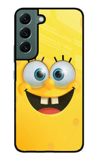 Sponge 1 Samsung S22 Plus Glass Case Back Cover by Casekaro