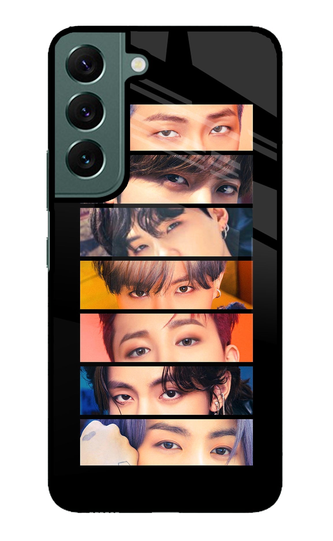 BTS Eyes Samsung S22 Plus Back Cover