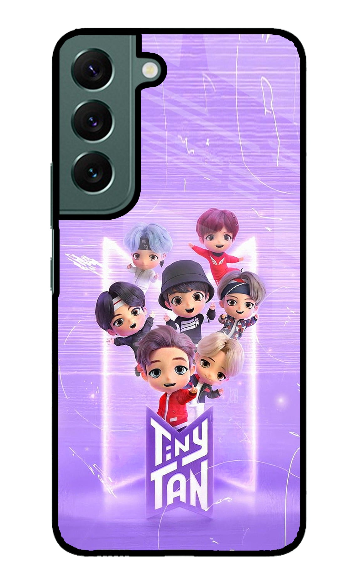 BTS Tiny Tan Samsung S22 Plus Back Cover