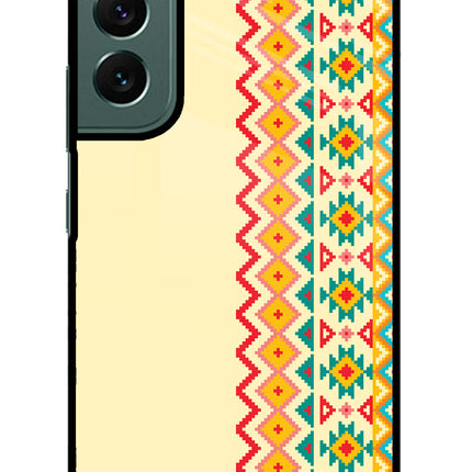 Ethnic Seamless Samsung S22 Plus Glass Case