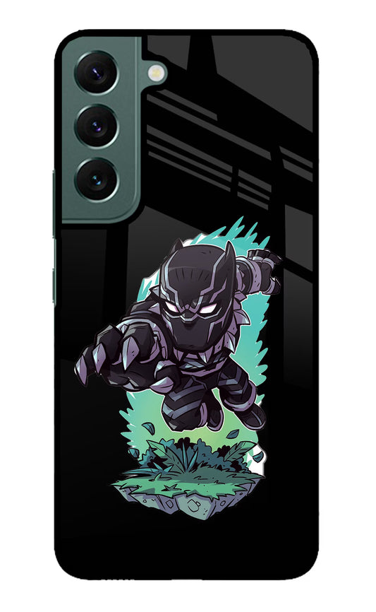 Black Panther Samsung S22 Plus Glass Case