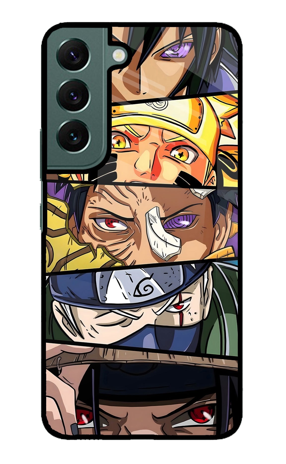 Naruto Character Samsung S22 Plus Back Cover