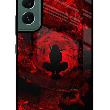 Itachi Uchiha Samsung S22 Plus Glass Case Back Cover by Casekaro