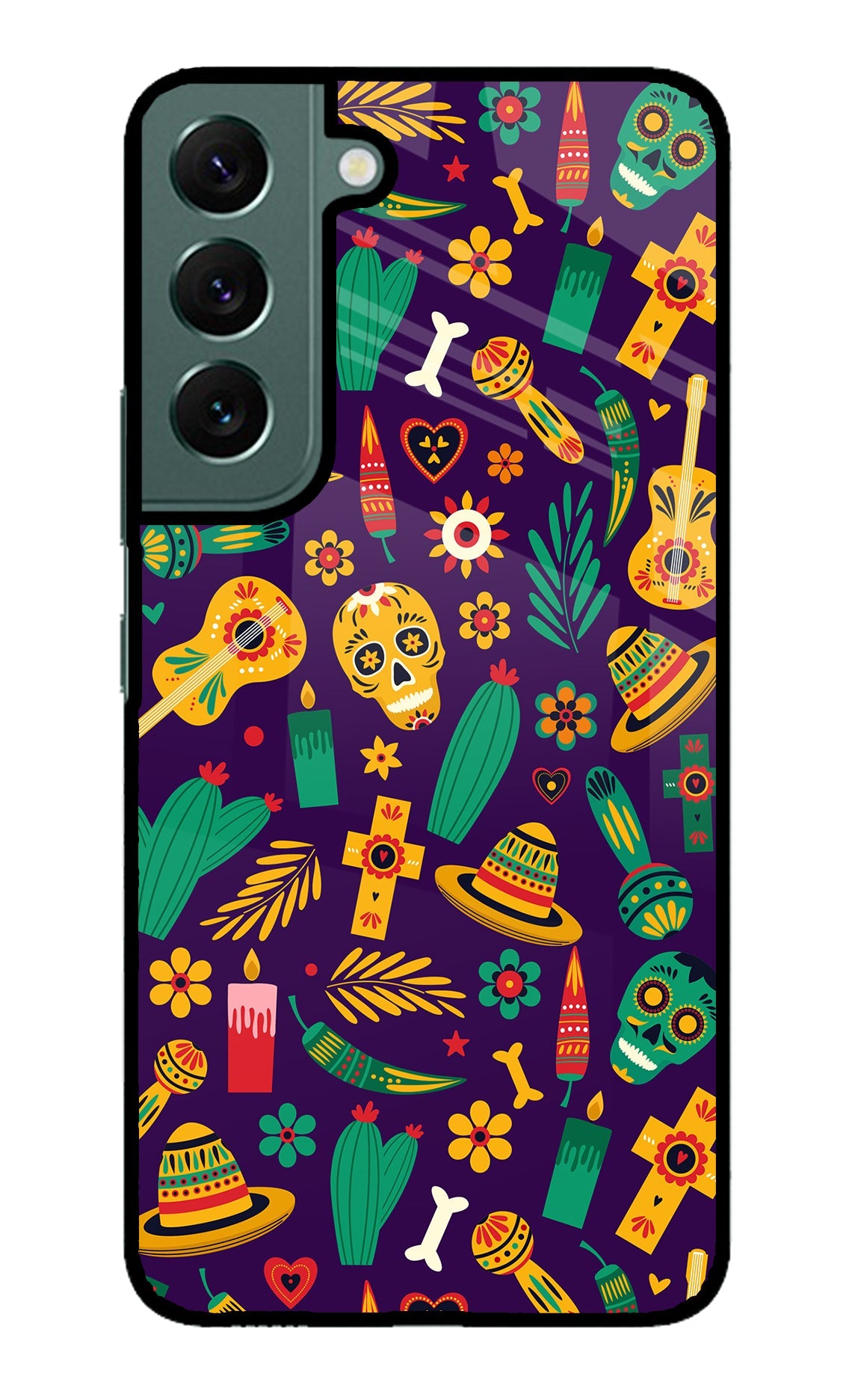 Mexican Artwork Samsung S22 Plus Back Cover