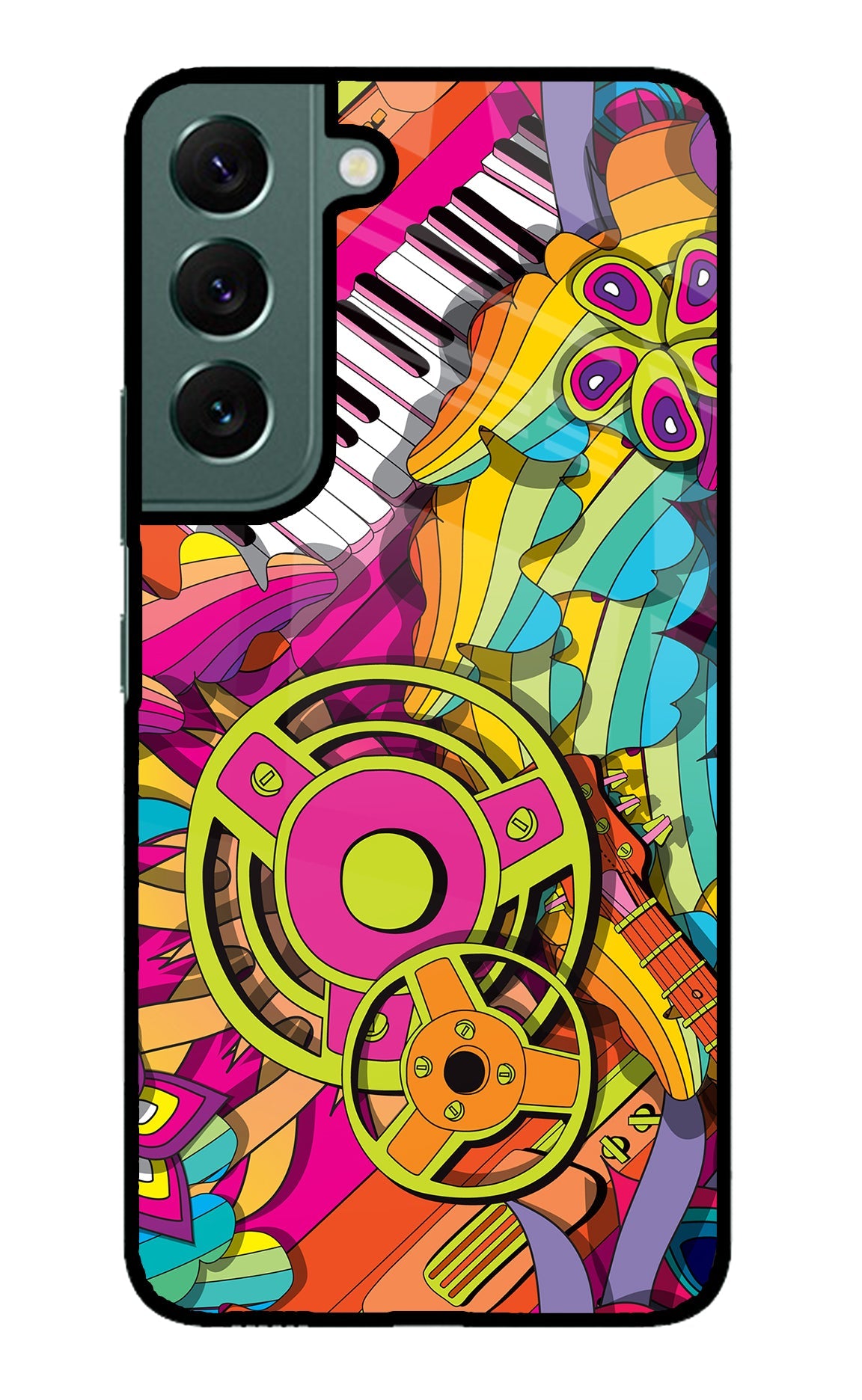 Music Doodle Samsung S22 Plus Back Cover