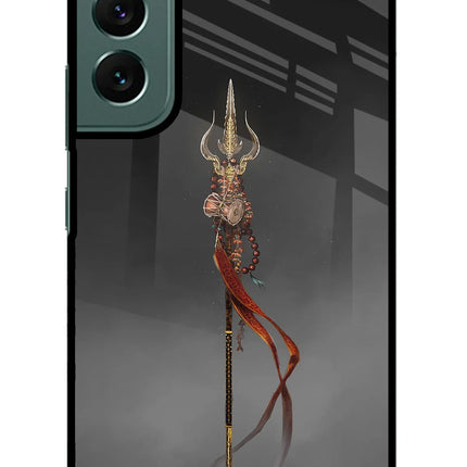 Shiv Trishul Samsung S22 Plus Glass Case