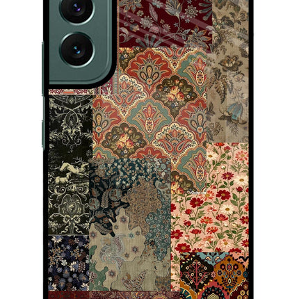 Desi Print Samsung S22 Plus Glass Case