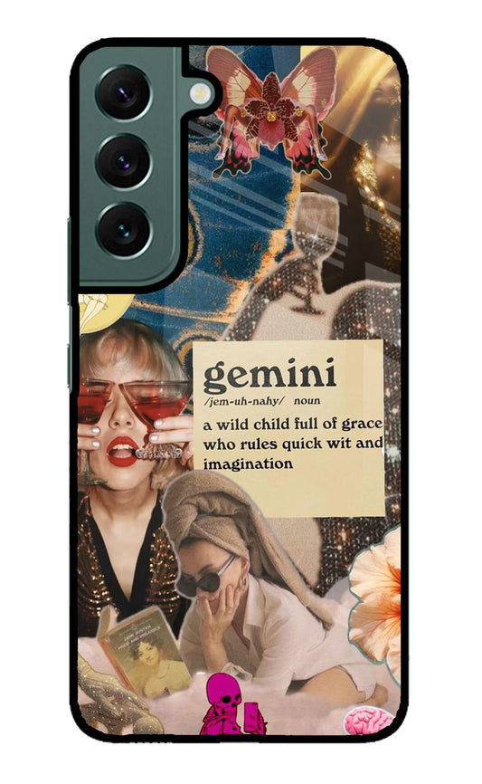 Gemini Zodiac Samsung S22 Plus Glass Case