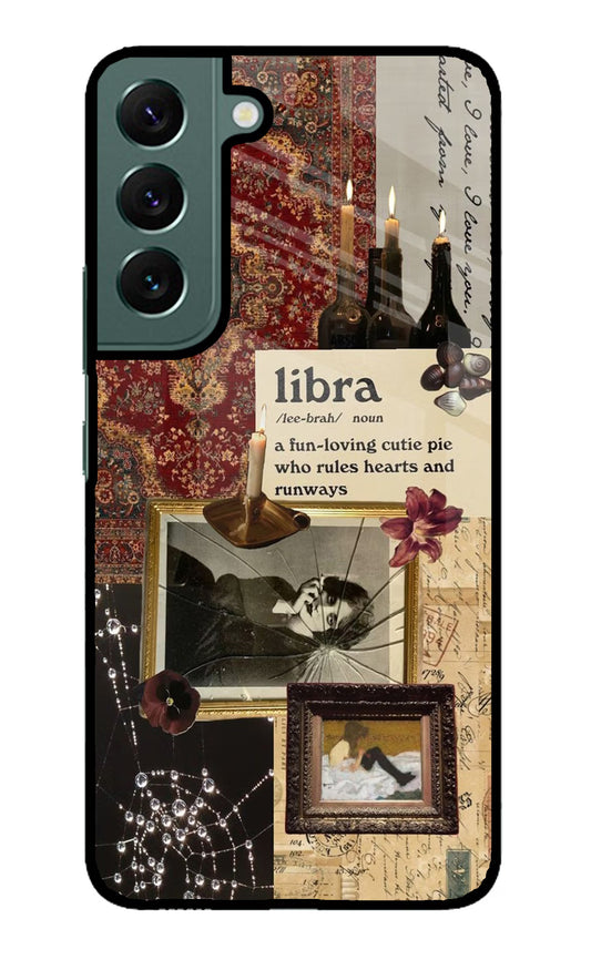 Libra Zodiac Samsung S22 Plus Glass Case