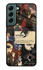 Scorpio Zodiac Samsung S22 Plus Glass Case