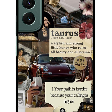 Taurus Zodiac Samsung S22 Plus Glass Case