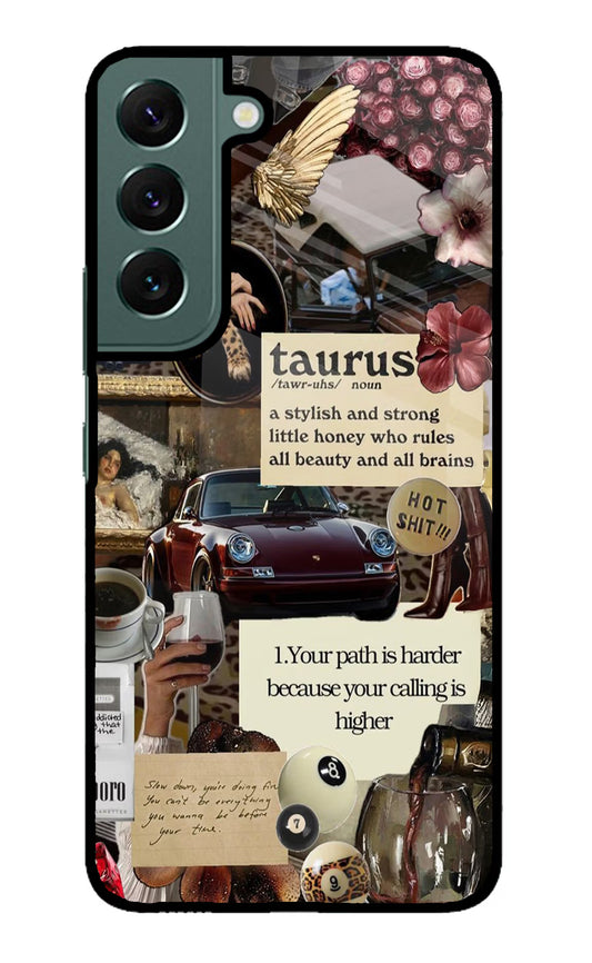 Taurus Zodiac Samsung S22 Plus Glass Case