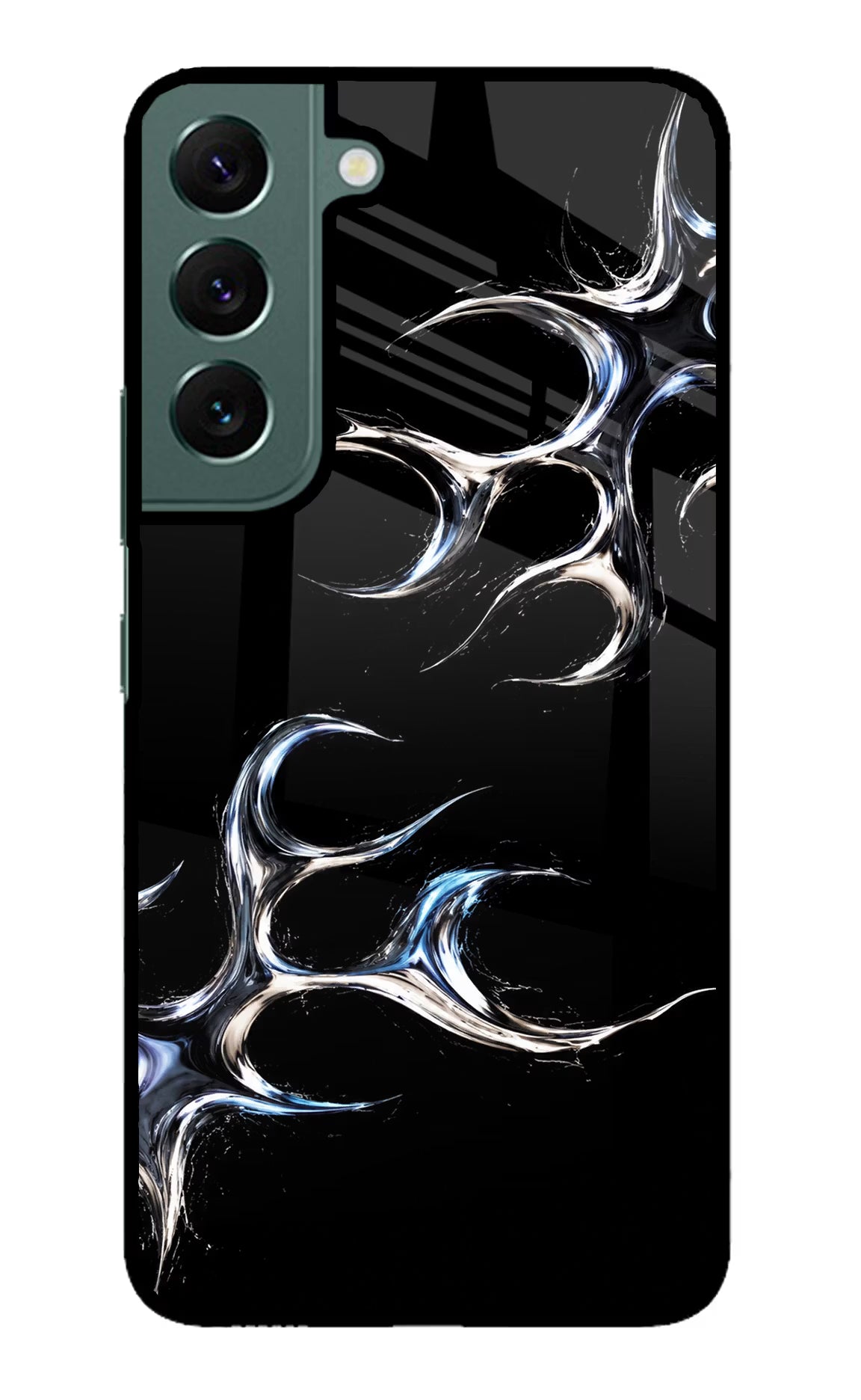 Chrome Tribal Samsung S22 Plus Glass Case