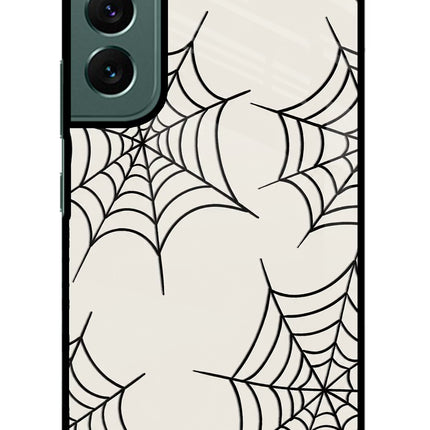 Spider Web Samsung S22 Plus Glass Case