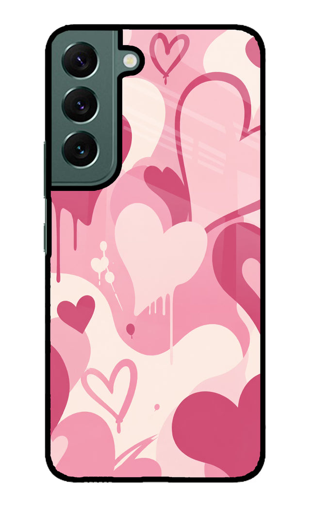 Hearty case Samsung S22 Plus Glass Case