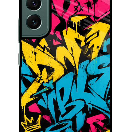Graffiti Vibe Samsung S22 Plus Glass Case