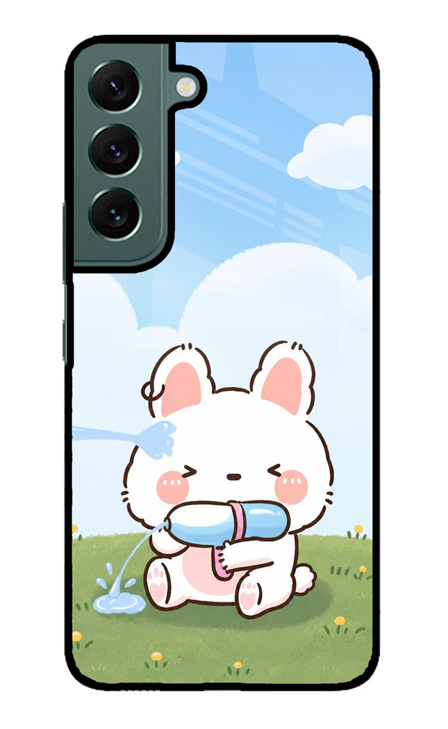 Bunny Treat Samsung S22 Plus Glass Case