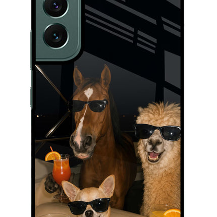 Party Squad Samsung S22 Plus Glass Case