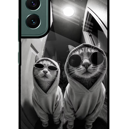 Hood Cats Samsung S22 Plus Glass Case