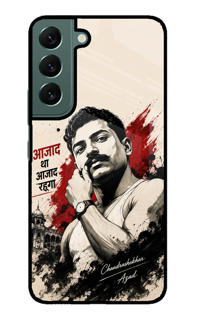Chandrashekhar Azad Fearless Samsung S22 Plus Glass Case