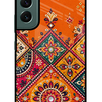 Kutch Glow Samsung S22 Plus Glass Case