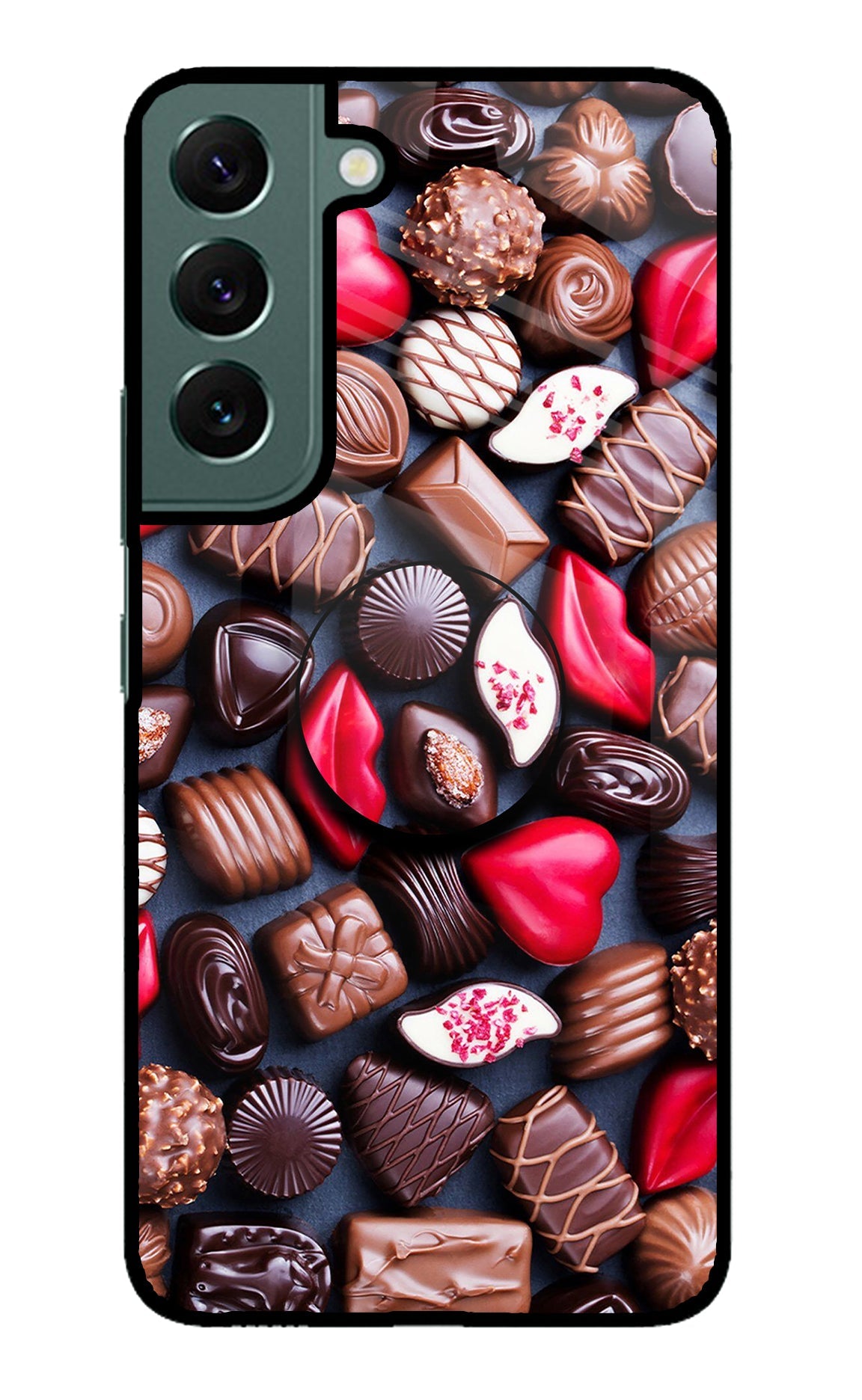 Chocolates Samsung S22 Plus Glass Case