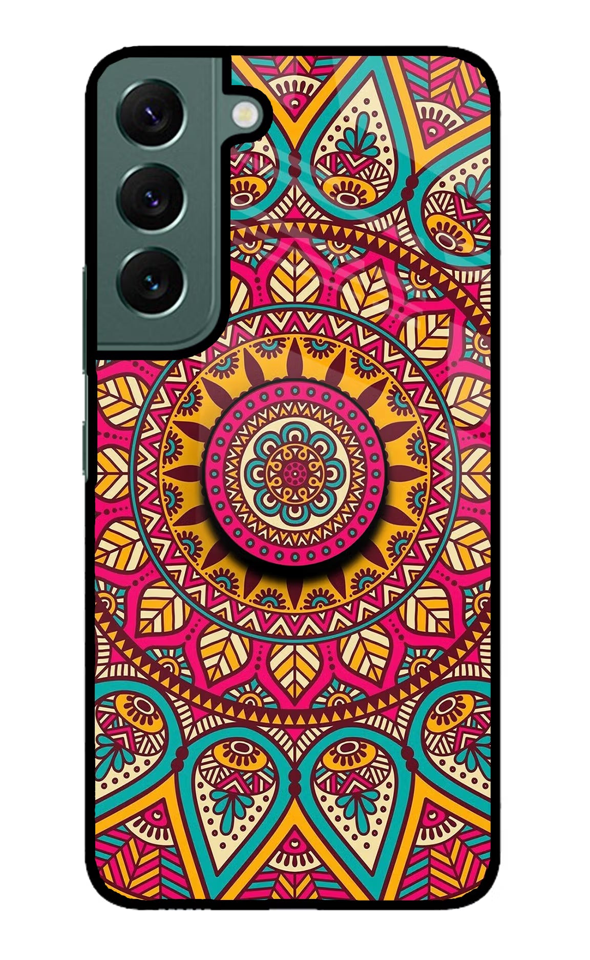 Mandala Samsung S22 Plus Glass Case