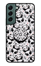 Cute Panda Samsung S22 Plus Glass Case