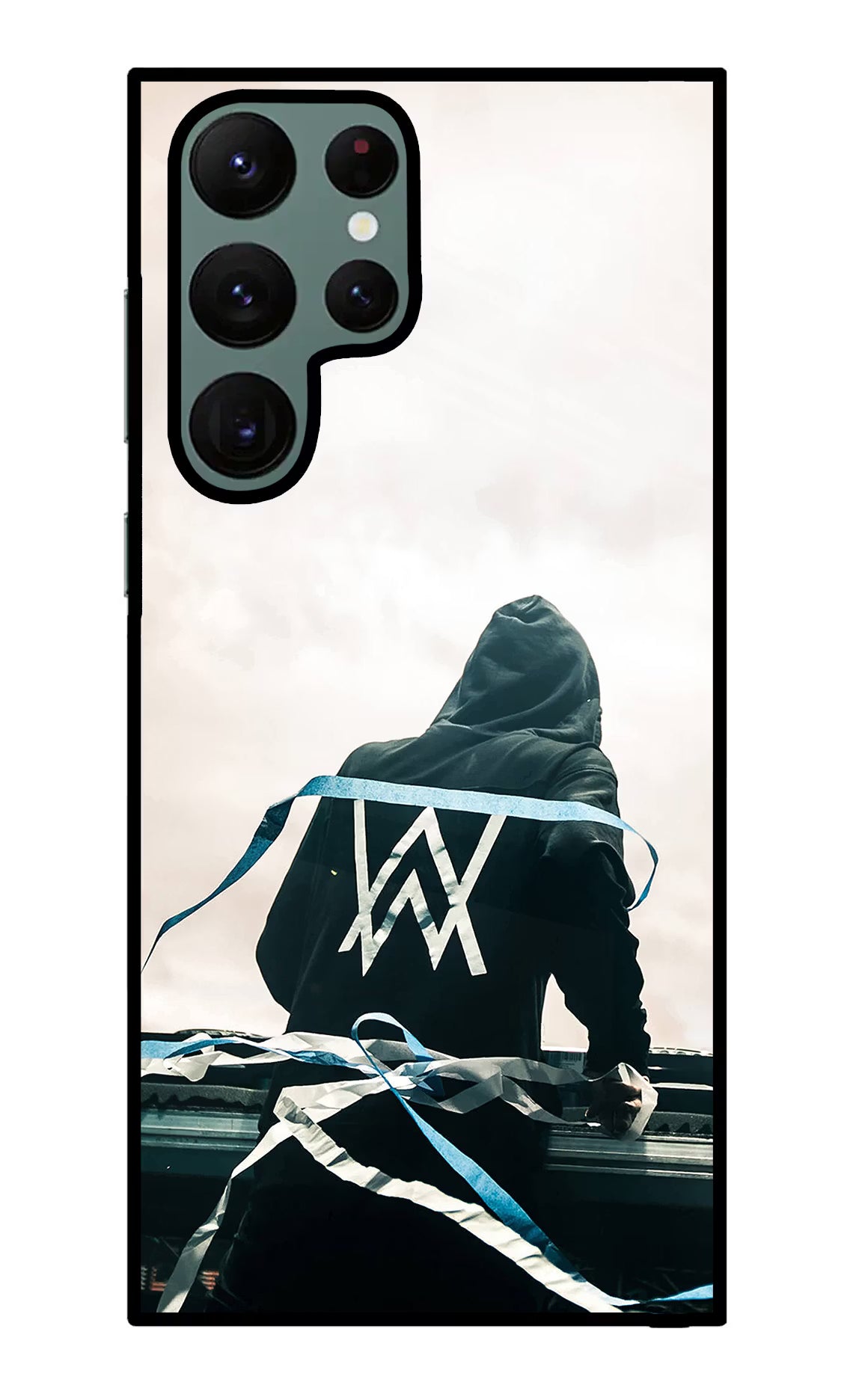 Alan Walker Samsung S22 Ultra Glass Case Back Cover by Casekaro