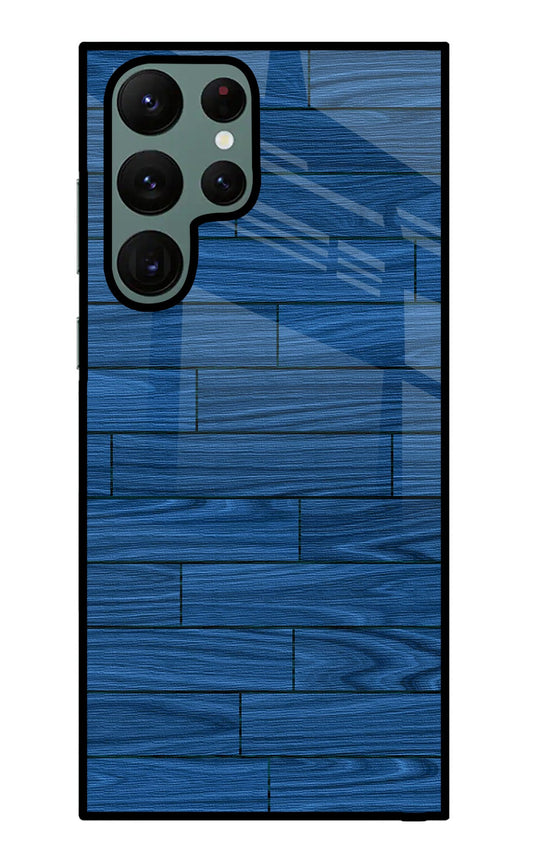 Wooden Texture Samsung S22 Ultra Glass Case