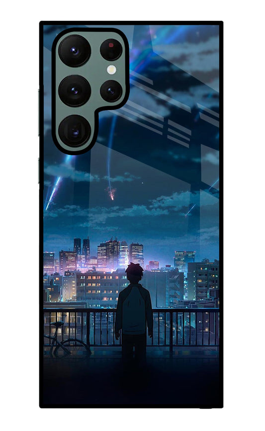 Anime Samsung S22 Ultra Glass Case