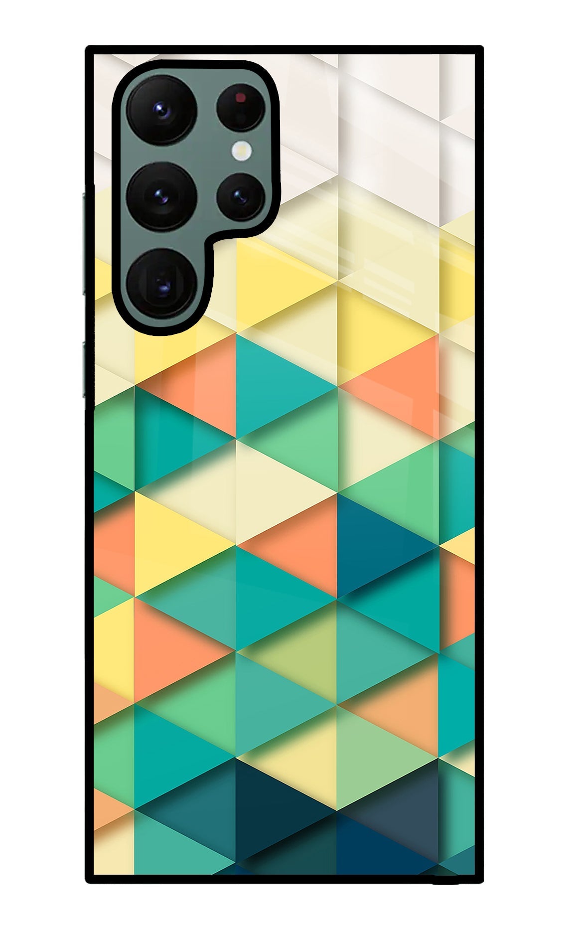 Abstract Samsung S22 Ultra Back Cover