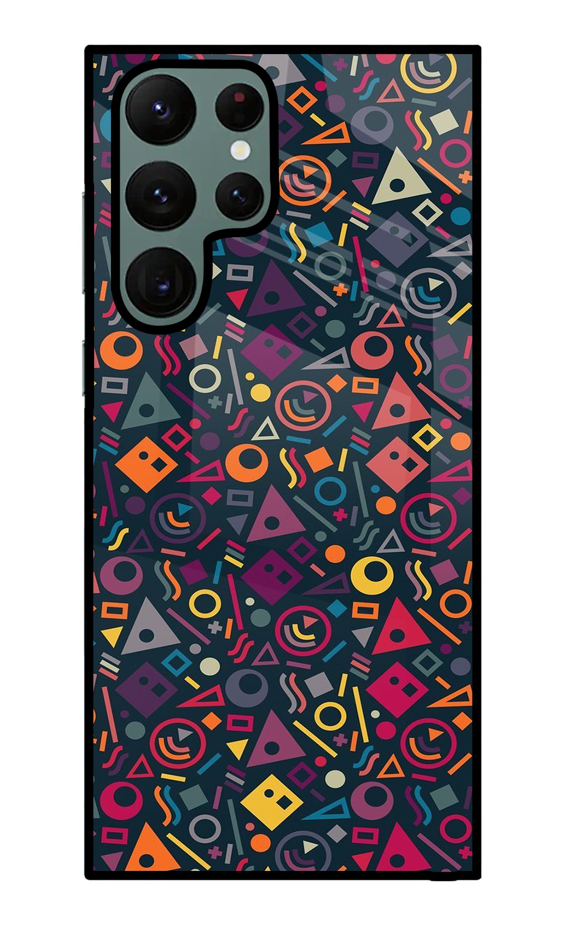 Geometric Abstract Samsung S22 Ultra Back Cover