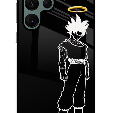 DBS Character Samsung S22 Ultra Glass Case Back Cover by Casekaro