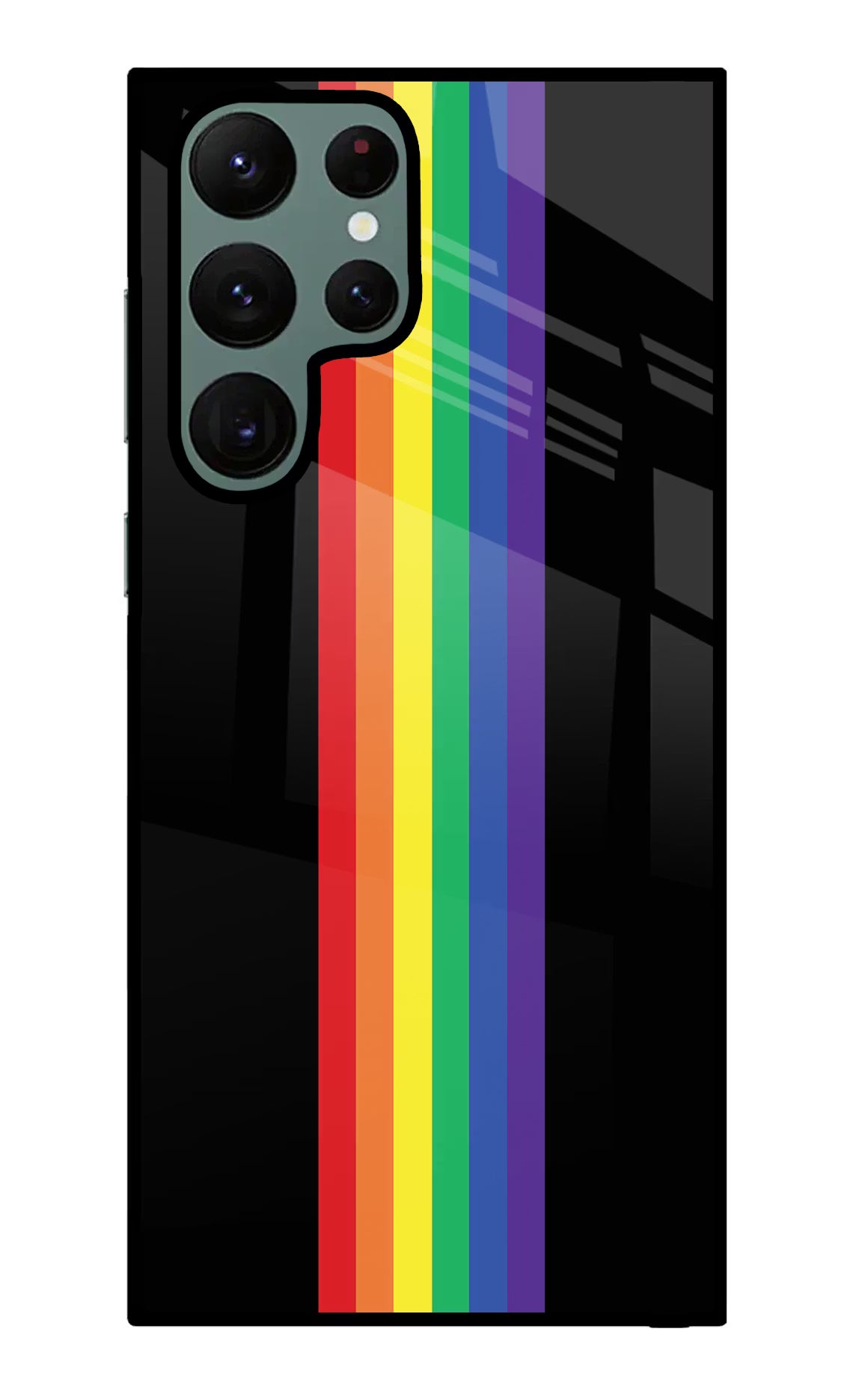 Pride Samsung S22 Ultra Glass Case Back Cover by Casekaro