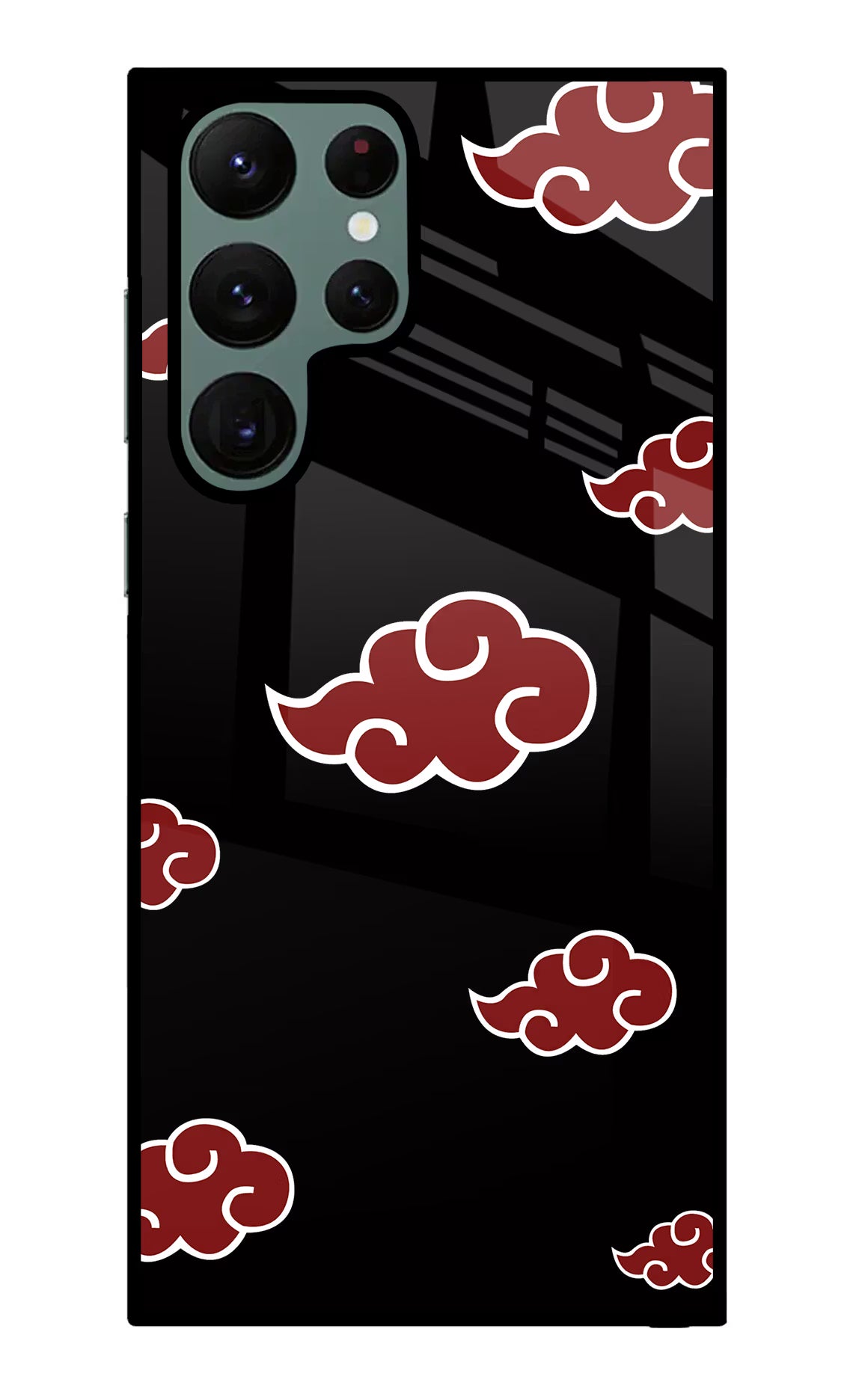 Akatsuki Samsung S22 Ultra Glass Case Back Cover by Casekaro